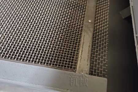 耐火材料振动筛用高锰钢筛网细节图